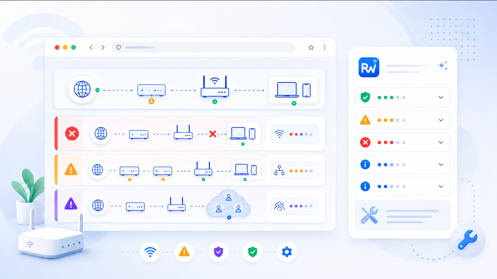 RouterWiz FAQ 상세페이지 템플릿 미리보기