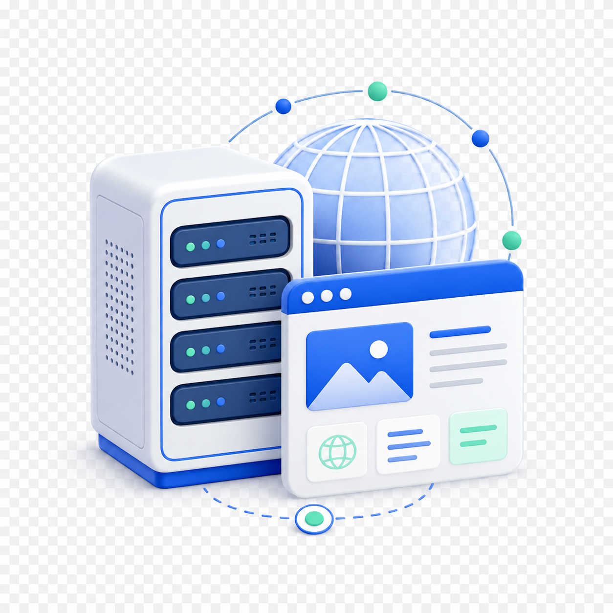 Server connectivity and web interface